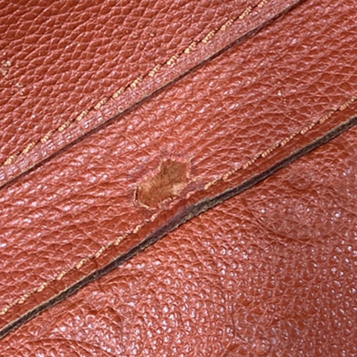 LOUIS VUITTON Citadin PM Shoulder Bag Monogram Empreinte Red M40556 82KP499