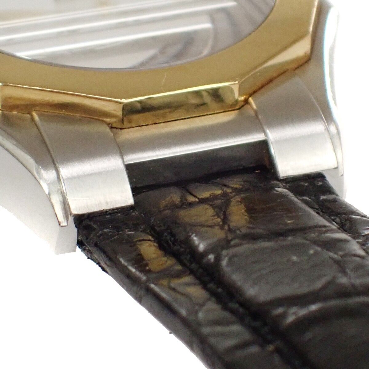 CONCORD Auto Mariner Wrist Watch 38mm 15.A9.112 Leather Gold BK Limited 21GA883