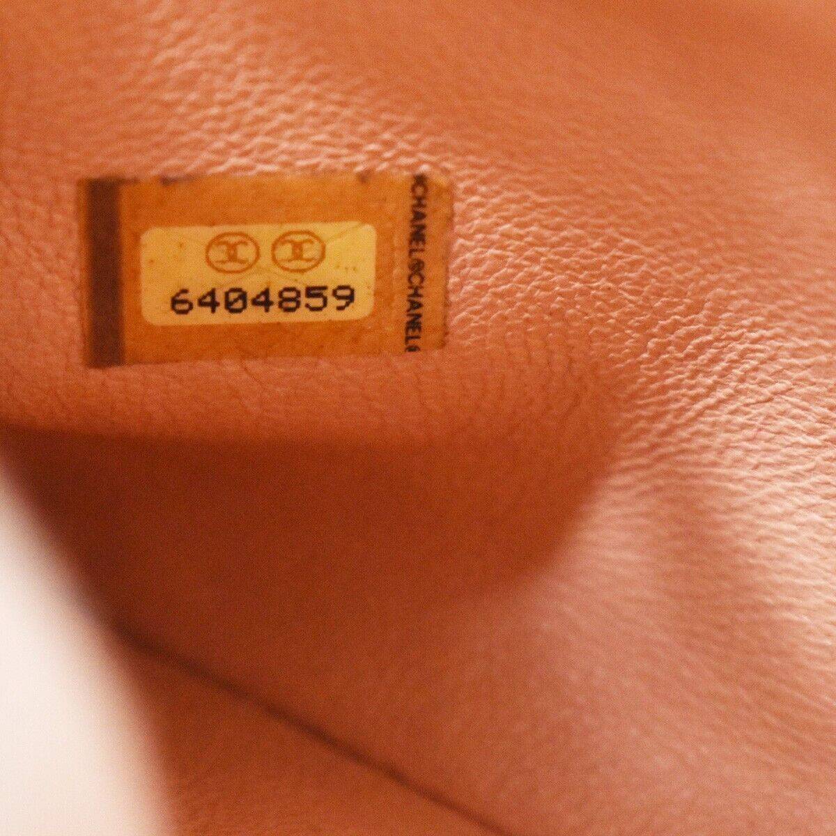 CHANEL CC Logo Matelasse Chain Hnd Bag Caviar Leather Pink GD Vintage 651RC482