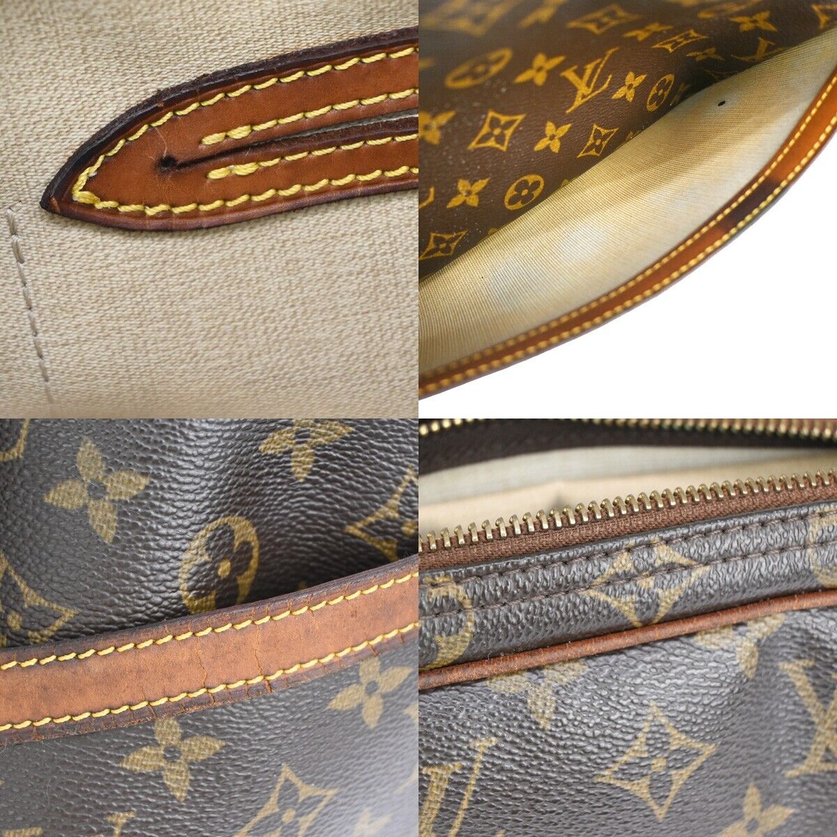 LOUIS VUITTON Reporter PM Crossbody Shoulder Bag Monogram Leather M45254 65FA197