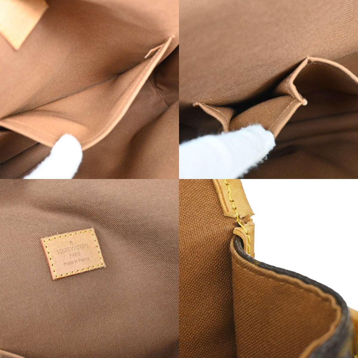 LOUIS VUITTON Messenger Bosphore GM Shoulder Bag Monogram Leather M40105 70YJ190