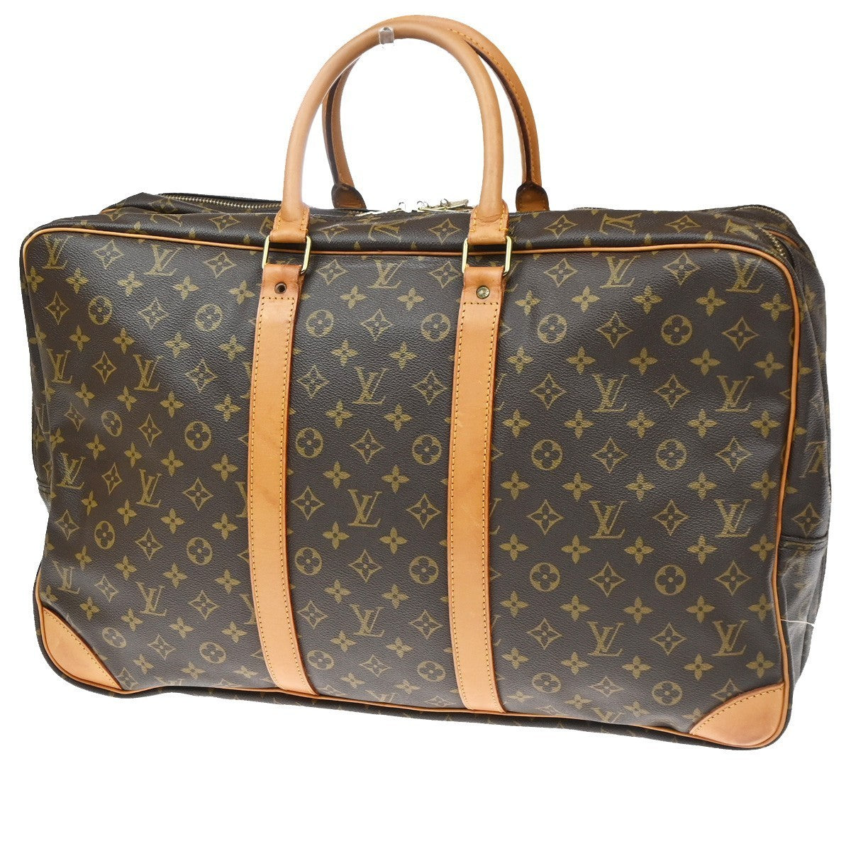 LOUIS VUITTON Sac 54 Heures Boston Bag Monogram Leather Brown M41383 33CB054