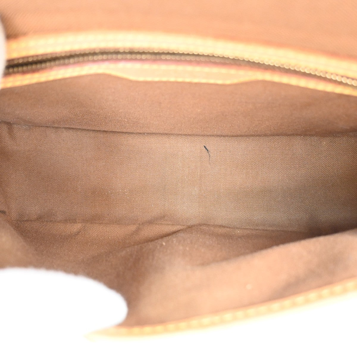 LOUIS VUITTON Sologne Shoulder Bag Monogram Leather Brown France M42250 59CA915