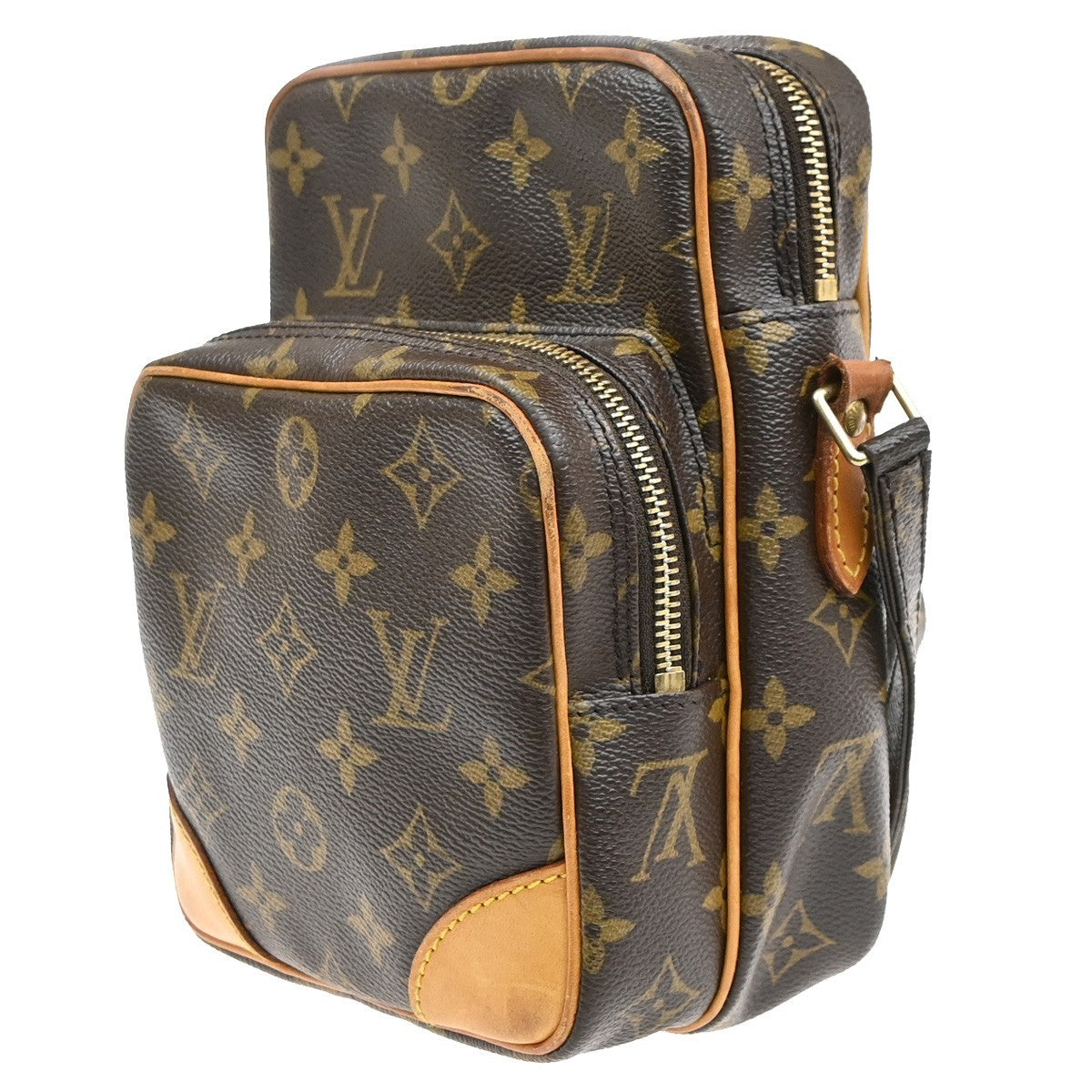 LOUIS VUITTON Amazon Crossbody Shoulder Bag Monogram Leather BN M45236 33SA011