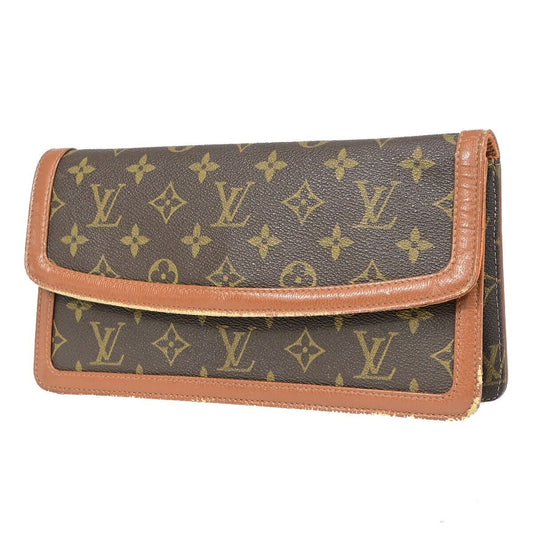 LOUIS VUITTON Pochette Dam PM Clutch Hand Bag Monogram Leather BN M51812 09EC595