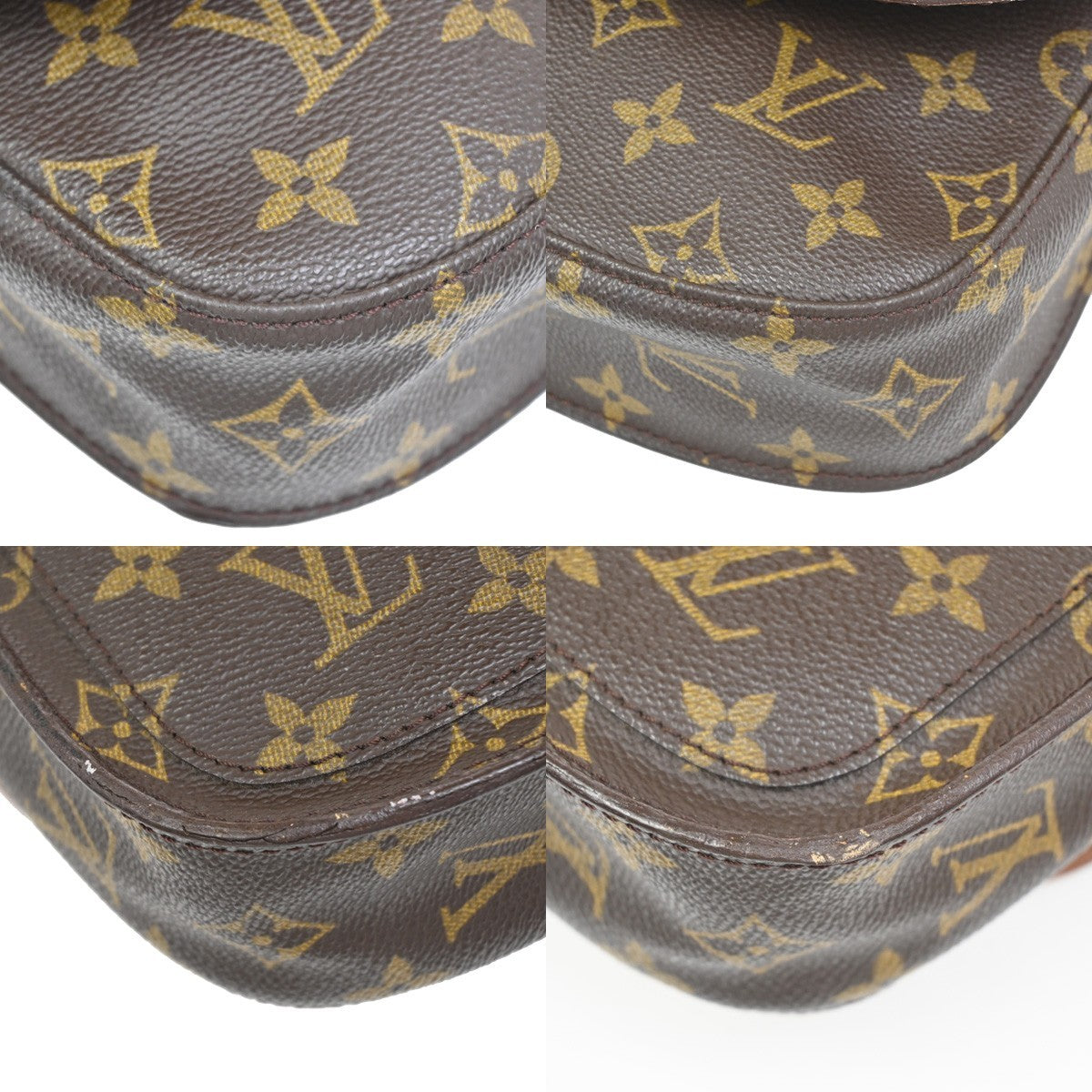 LOUIS VUITTON Mini Saint Cloud Shoulder Bag Monogram Leather BN M51244 39KC190