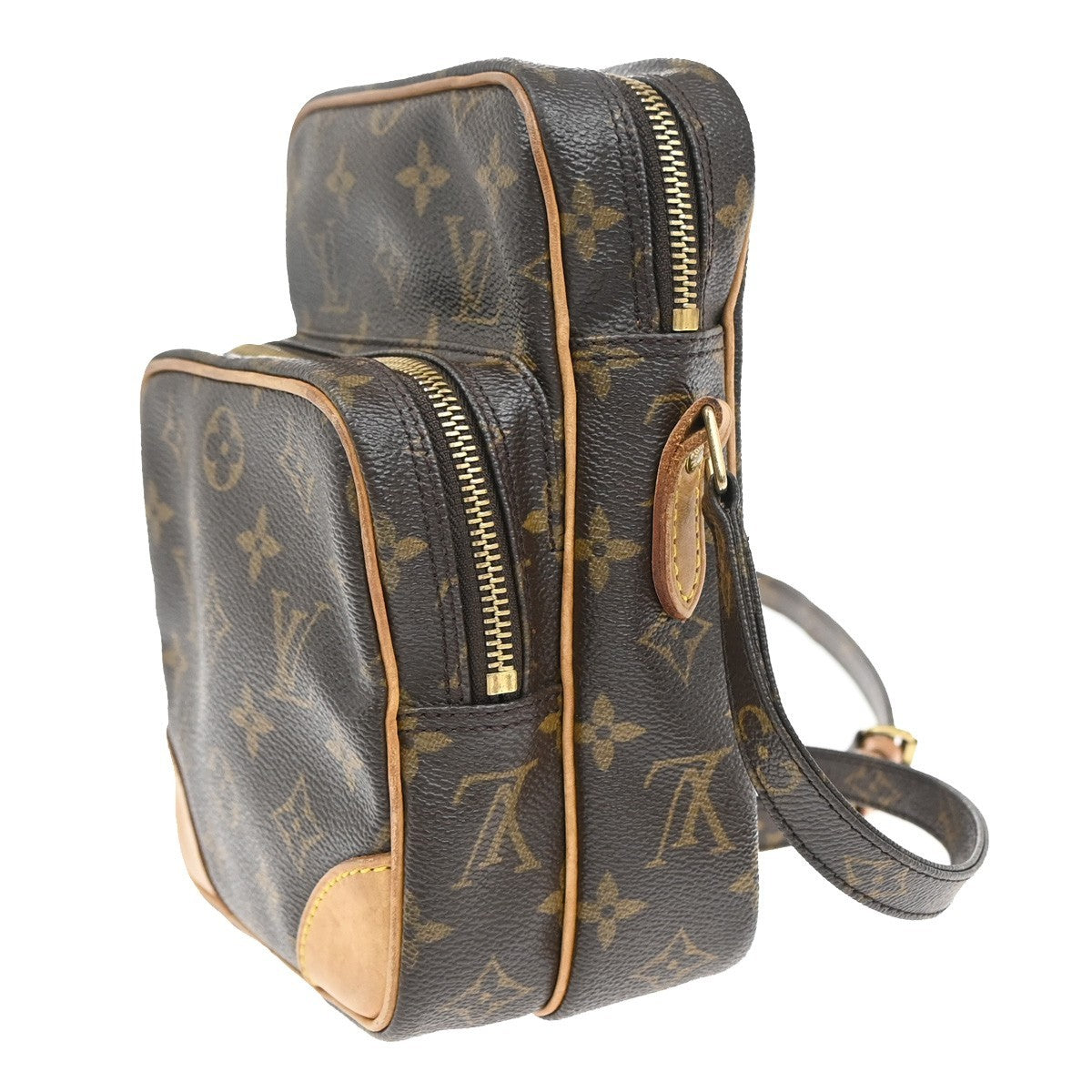 LOUIS VUITTON Amazon Crossbody Shoulder Bag Monogram Leather BN M45236 81CA071