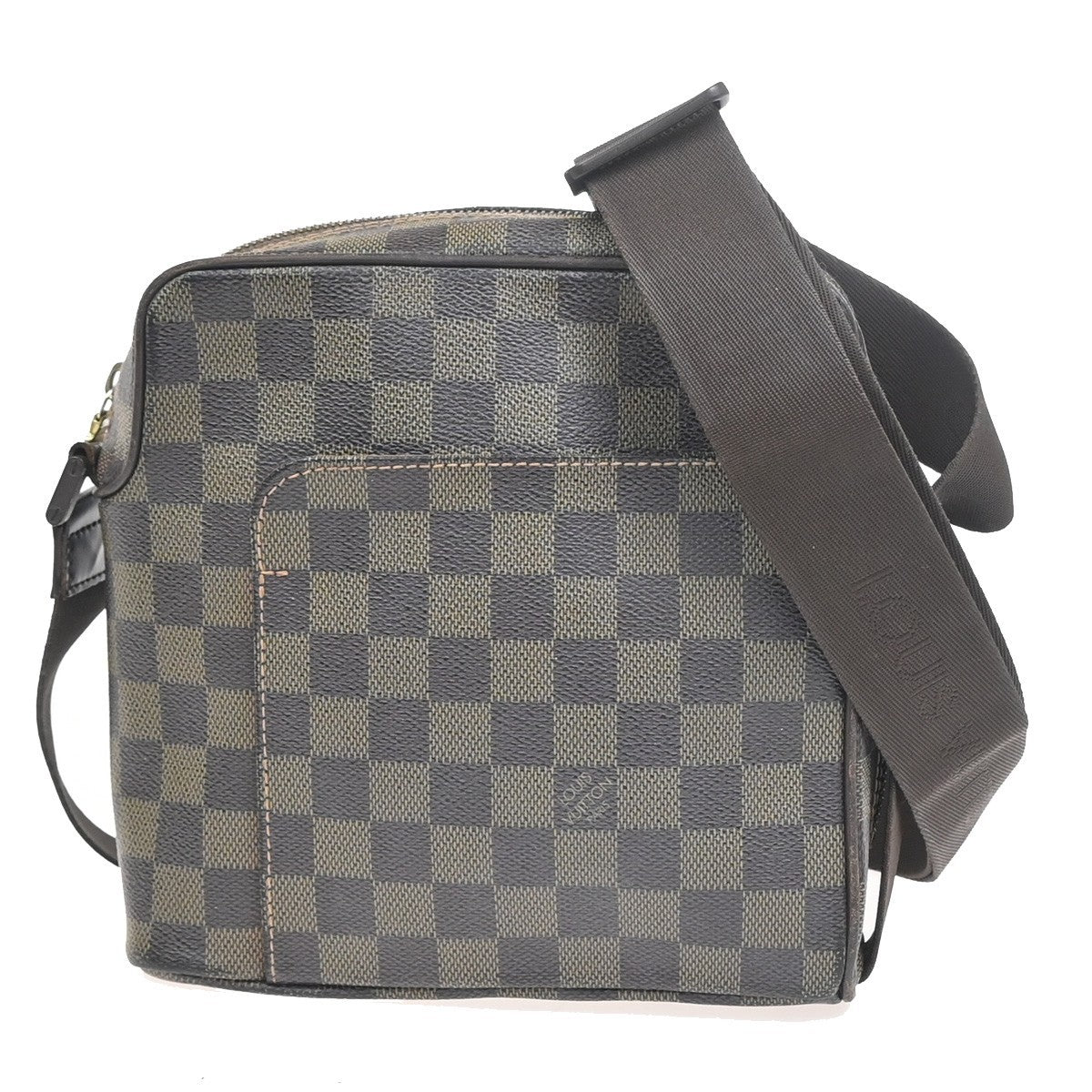 LOUIS VUITTON Olav PM Shoulder Bag Damier Ebene Leather BN France N41442 34KC799