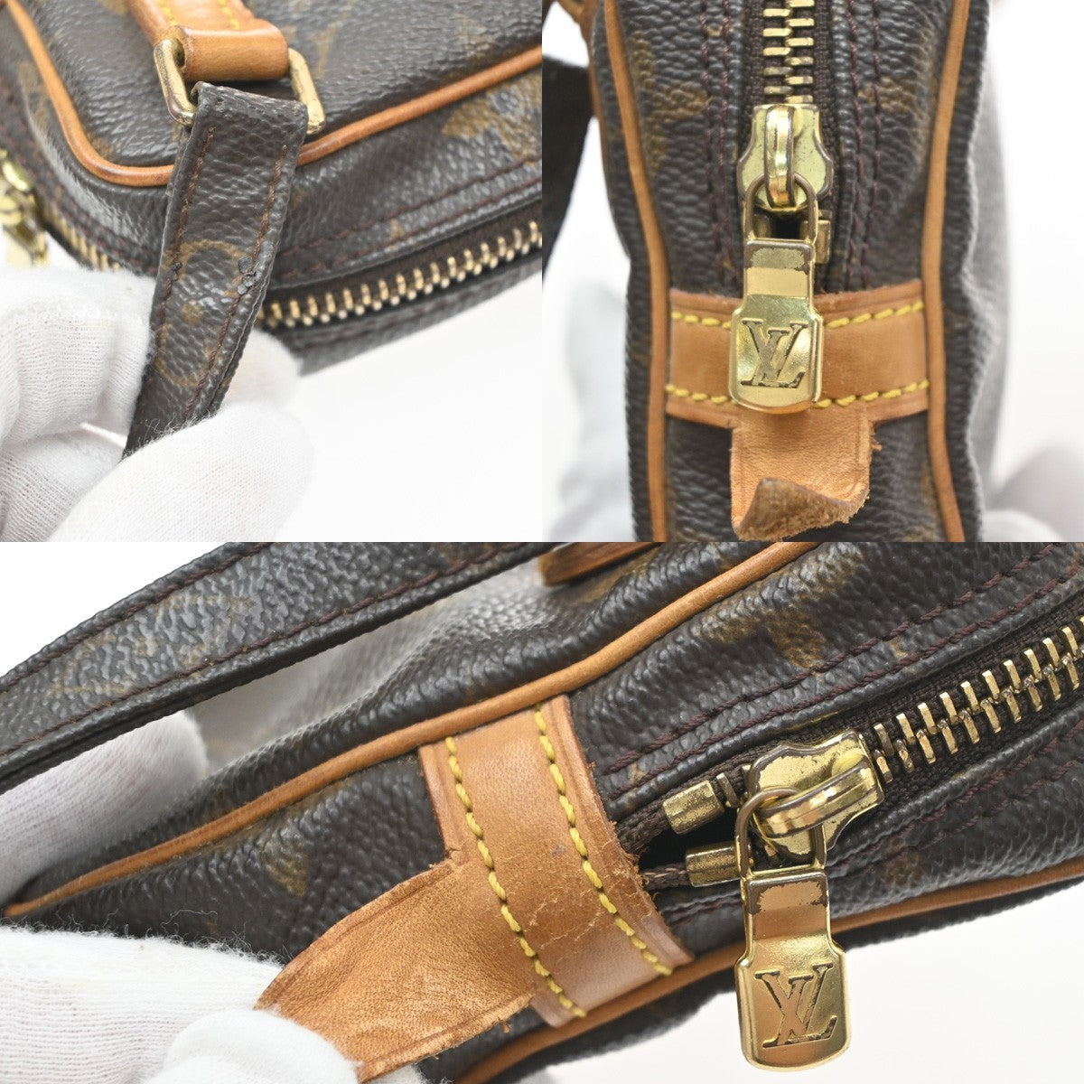 LOUIS VUITTON Marly Bandouliere Shoulder Bag Monogram Leather BN M51828 87YJ282
