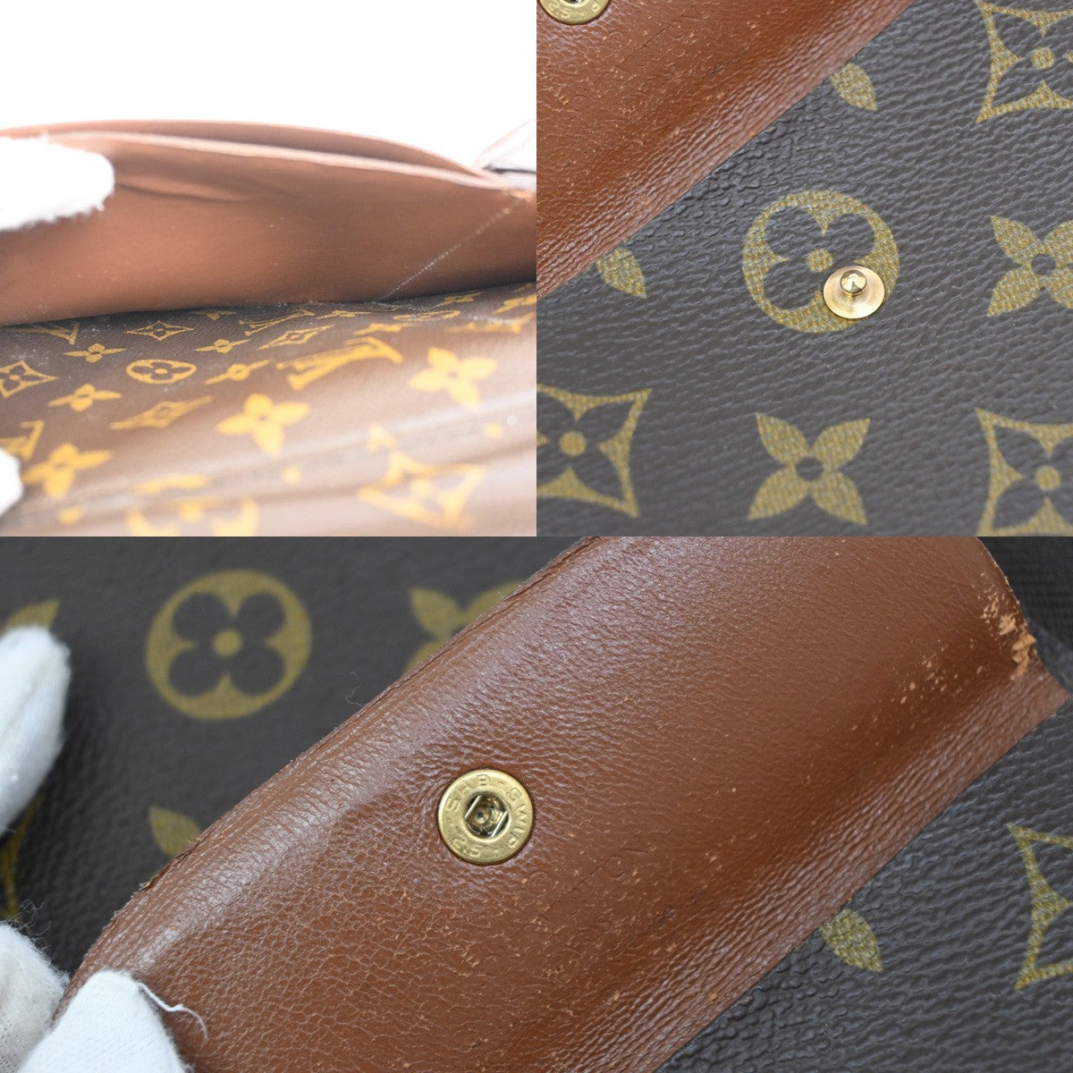 LOUIS VUITTON Poche Escapade Bifold Wallet Monogram Leather BN M60113 84KB517