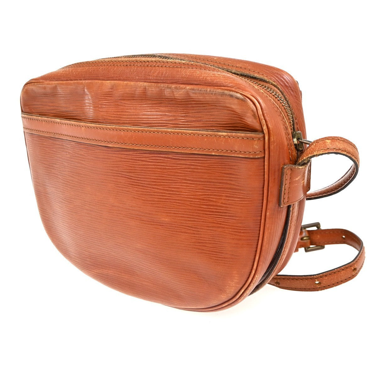 LOUIS VUITTON Jeune Fille Shoulder Bag Epi Leather Brown France M52153 65KC726