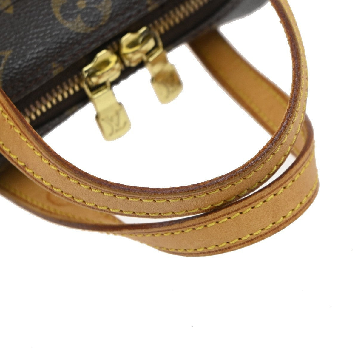 LOUIS VUITTON Spontini 2Way Shoulder Hand Bag Monogram Leather M47500 80KP306