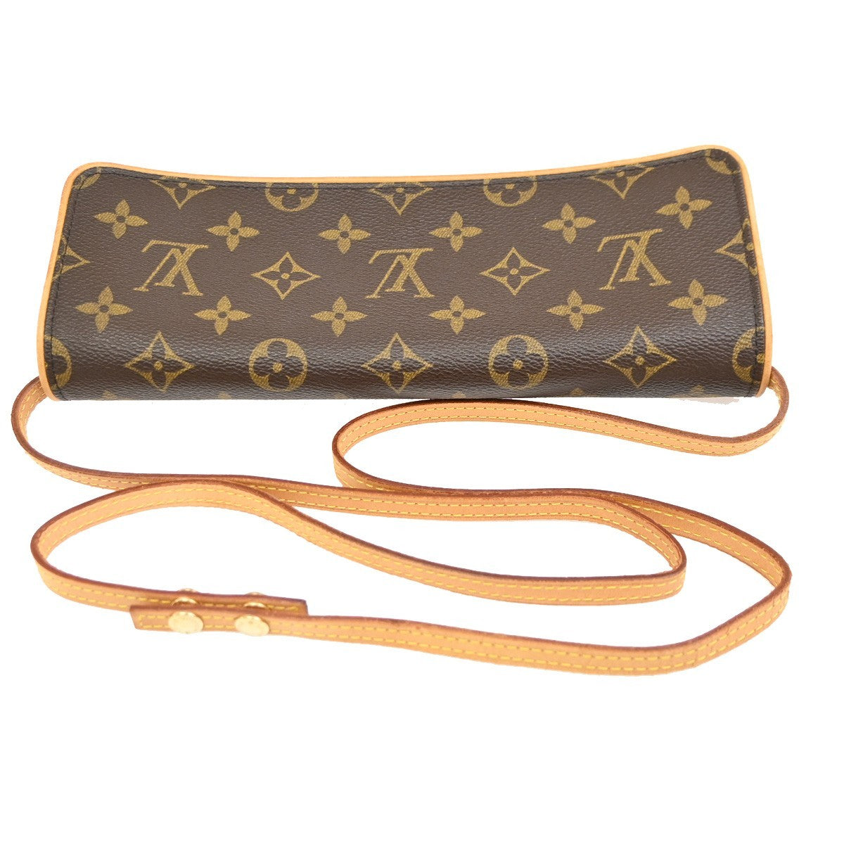 LOUIS VUITTON Pochette Twin GM 2Way Shoulder Bag Monogram Brown M51852 73PA034