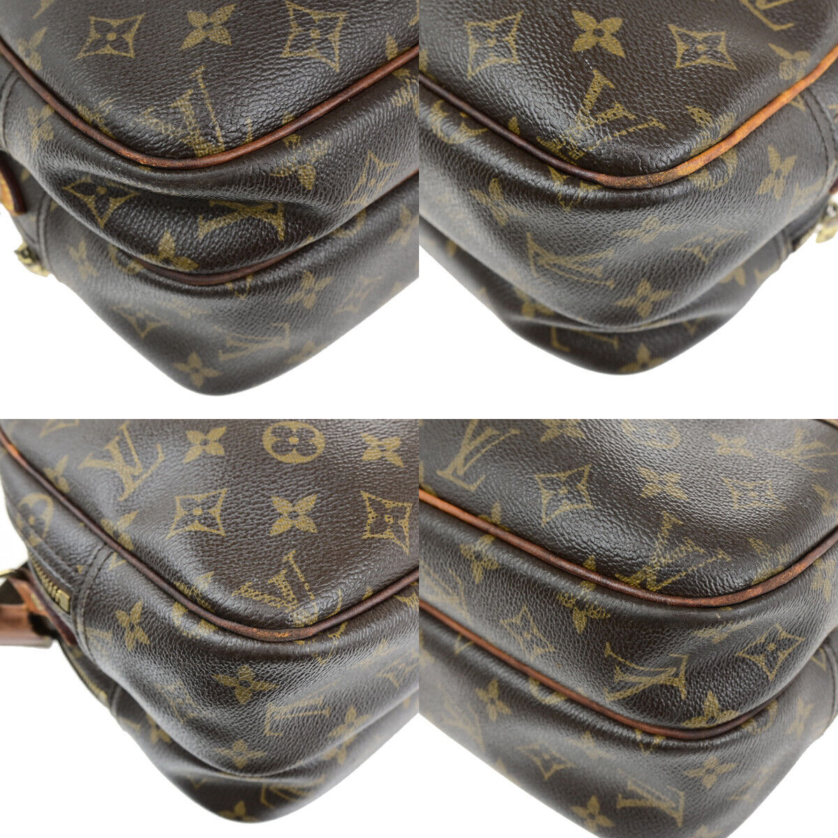 LOUIS VUITTON Reporter PM Crossbody Shoulder Bag Monogram Leather M45254 66YG514