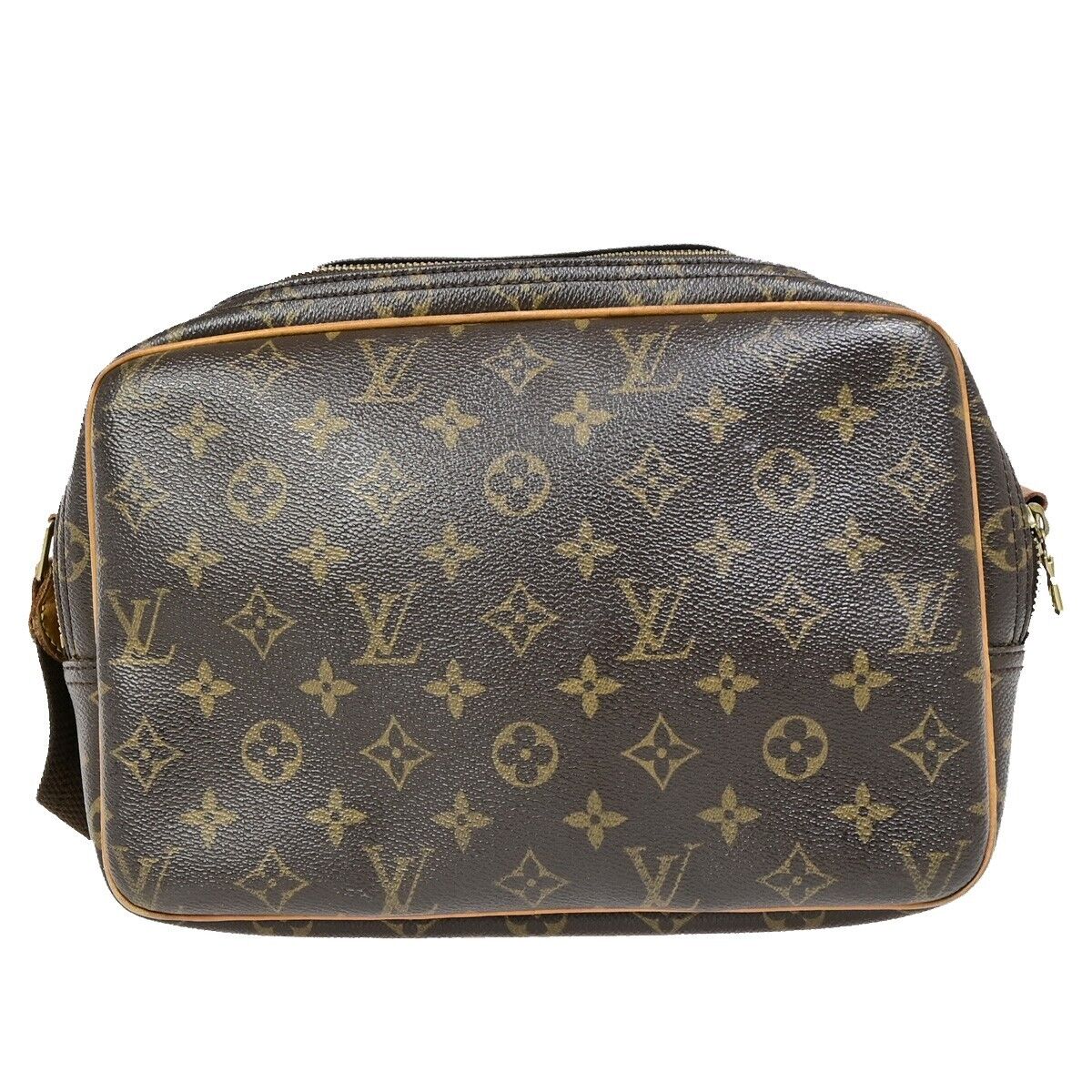 LOUIS VUITTON Reporter PM Crossbody Shoulder Bag Monogram Leather M45254 35EB359