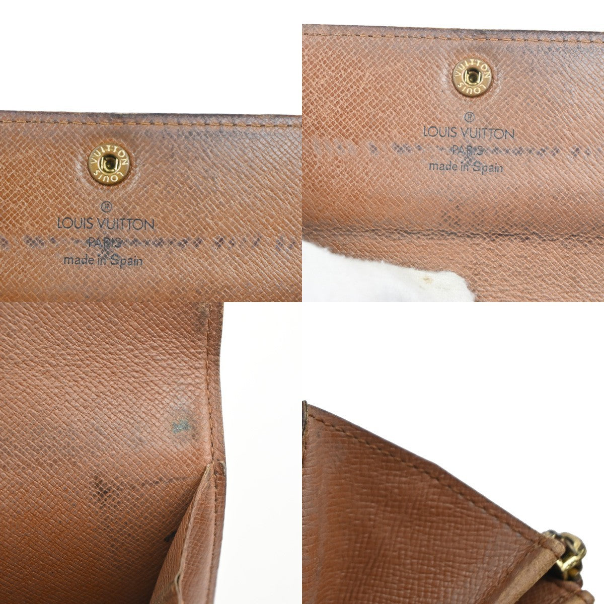 LOUIS VUITTON Porte Monnaie Credit Long Bifold Wallet Monogram BN M61725 09KC256