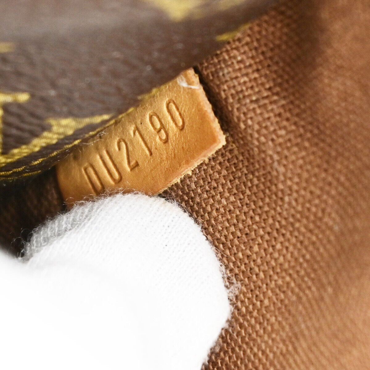 LOUIS VUITTON Logo Totally PM Shoulder Bag Monogram Leather Brown M56688 38YG508