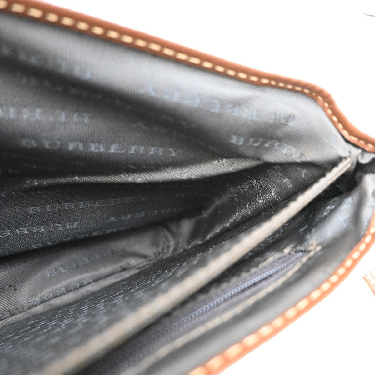 BURBERRY Logo Nova Check Crossbody Shoulder Bag PVC Leather Beige Brown 31FB800