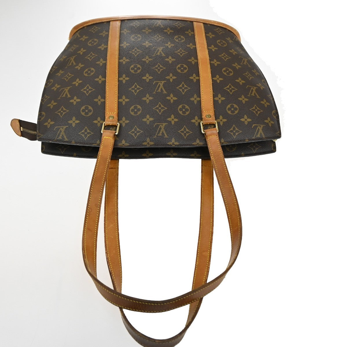 LOUIS VUITTON BABYLONE Shoulder Bag Monogram Leather Brown France M51102 35MA095