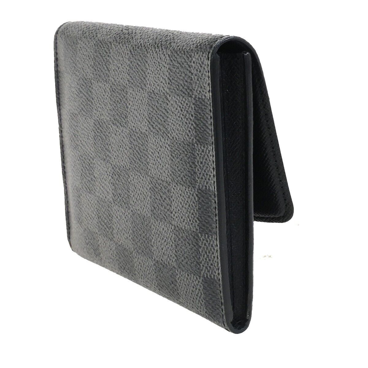 LOUIS VUITTON Compact Modulable Wallet Damier Graphite Black N63083 76KA442