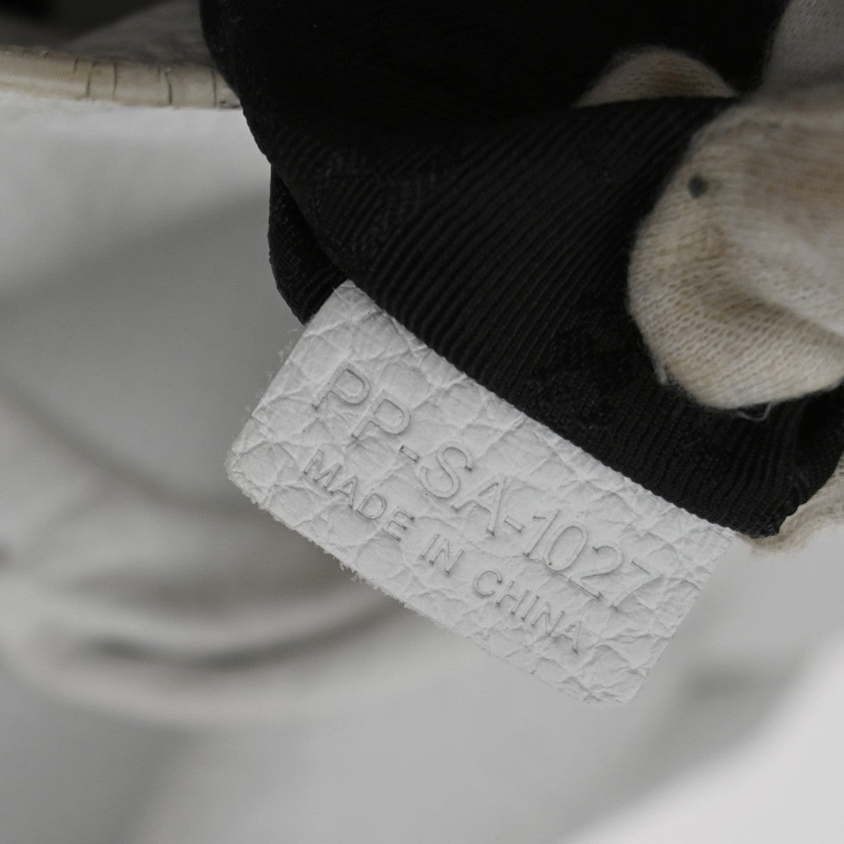 CELINE Logo Bittersweet Shoulder Hand Bag Leather White SHW Italy 32YJ135