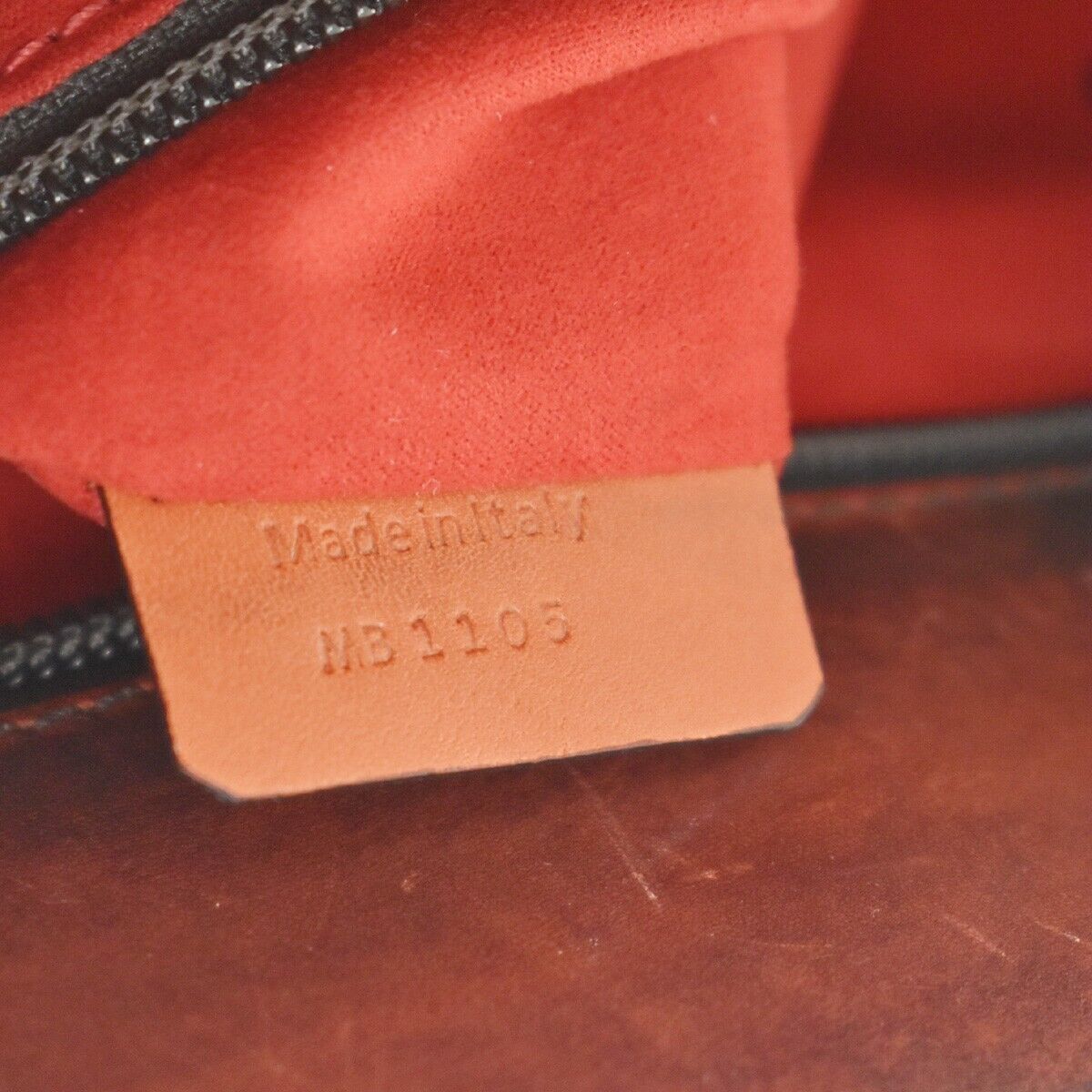 BERLUTI Limited Edition Calligraphy Toujours Shoulder Bag Leather Brown 683LC129