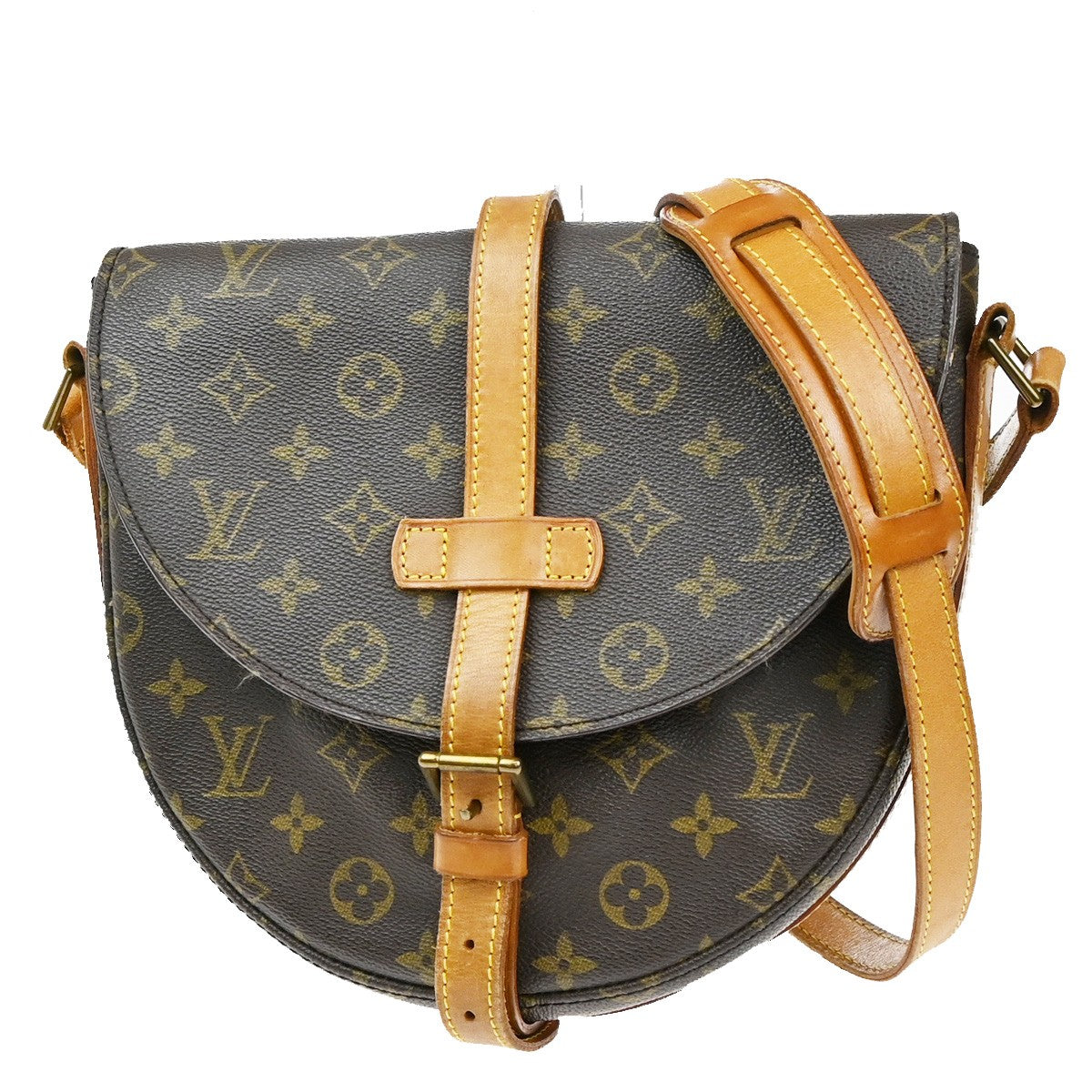 LOUIS VUITTON Chantilly GM Shoulder Bag Monogram Leather BN USA M51232 34YH742