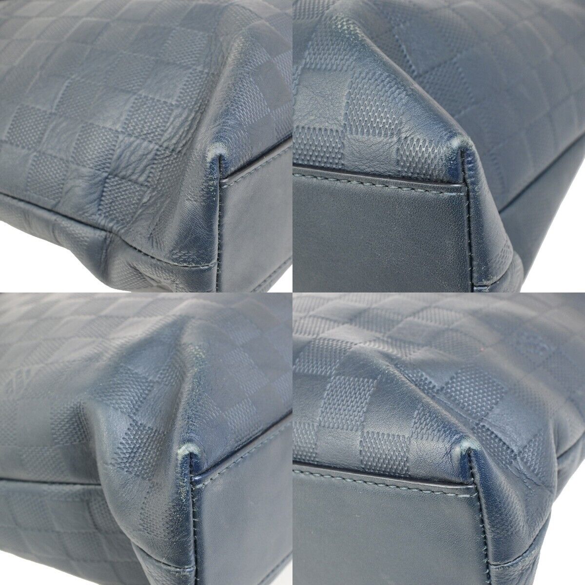 LOUIS VUITTON 7 Days A Week Briefcase Bag Damier Infini Cosmos N41567 74FB166