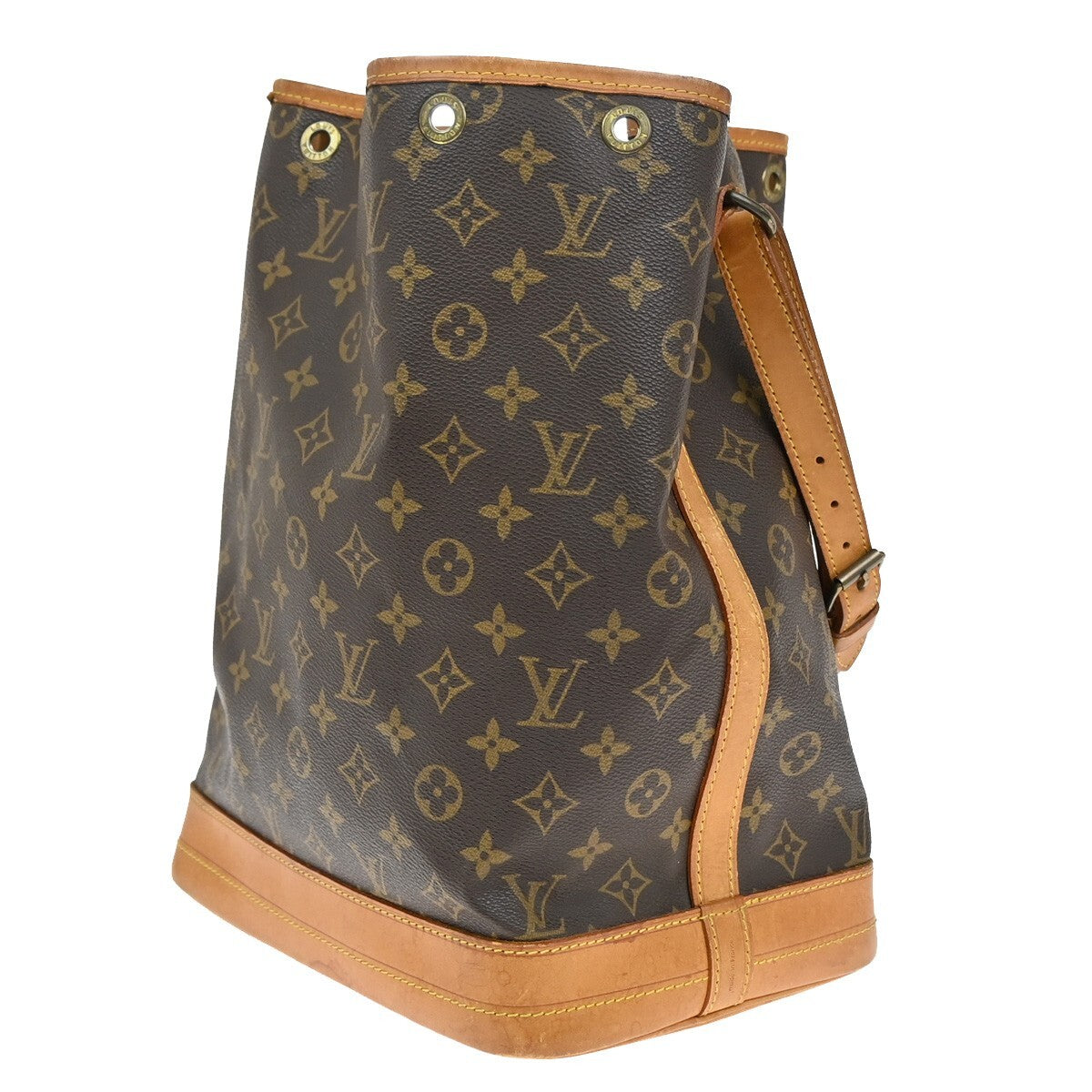 LOUIS VUITTON Noe GM Drawstring Shoulder Bag Monogram Leather BN M42224 39EE243