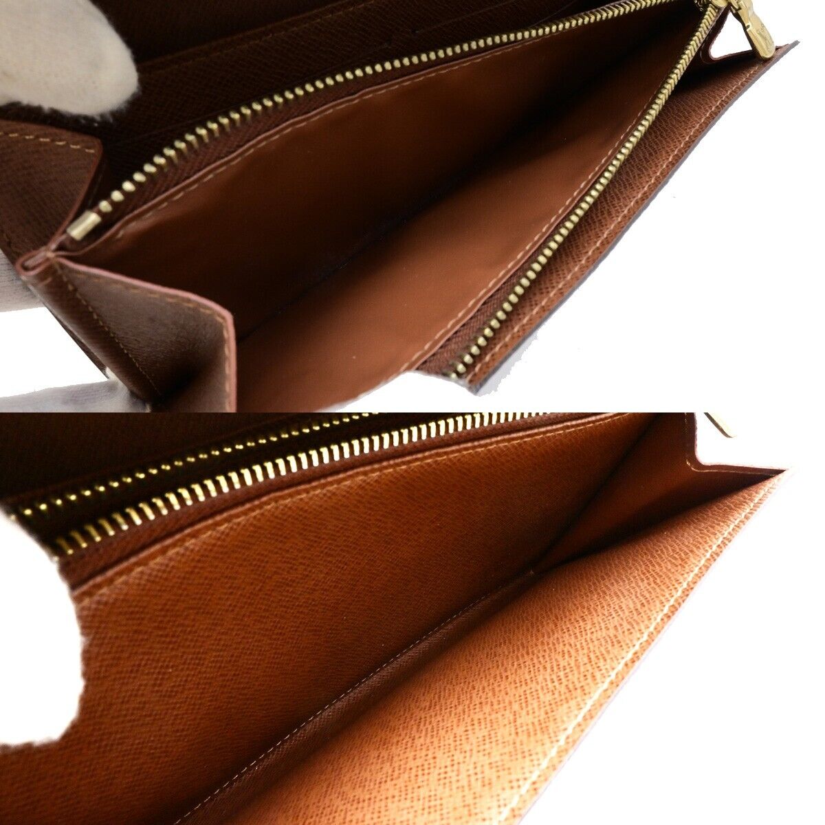 LOUIS VUITTON Portefeuille Sarah Long Bifold Wallet Monogram BN M61734 36ED245