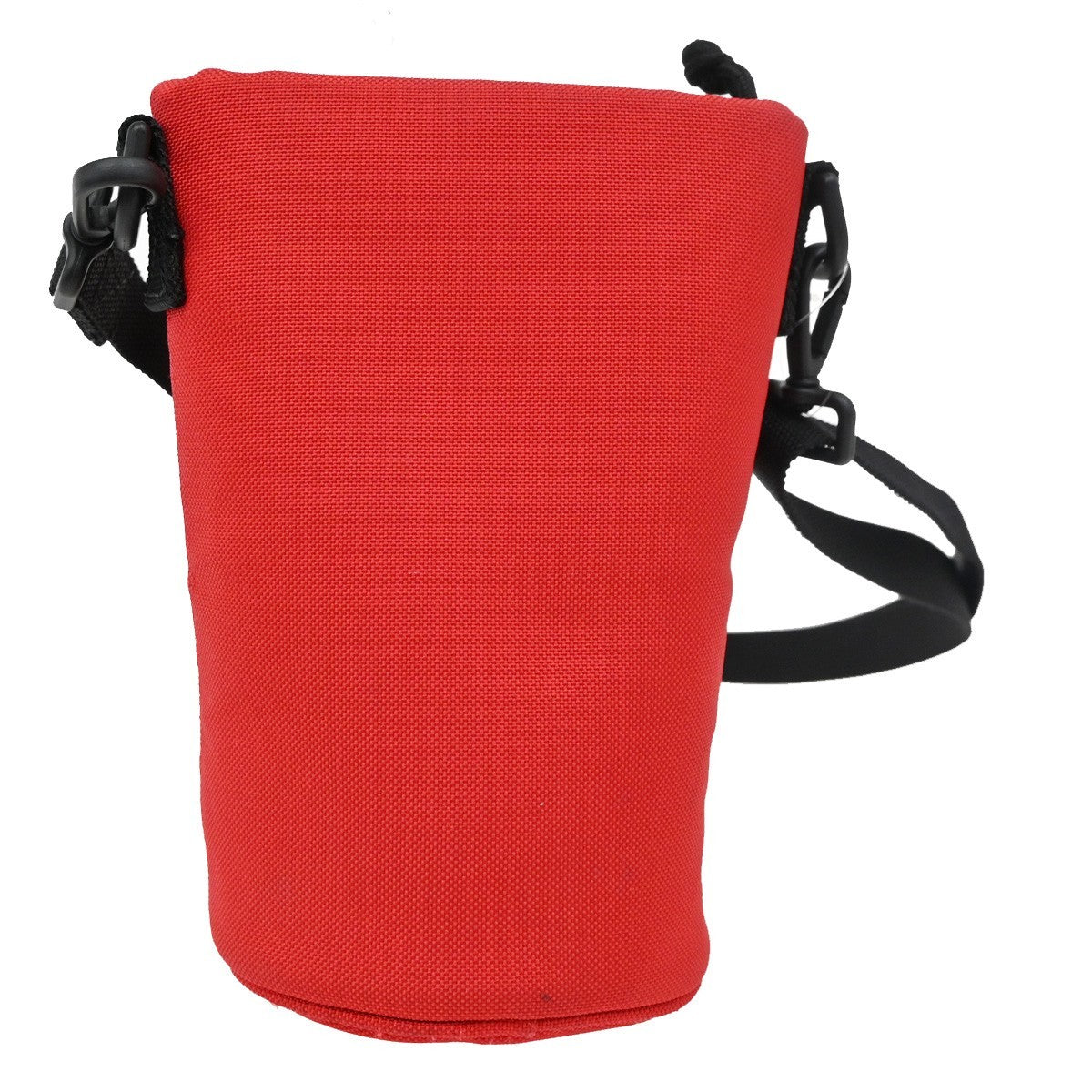 BALENCIAGA Weekend Bottle Holder Crossbody Canvas Nylon Red BK SHW Italy 34TA128