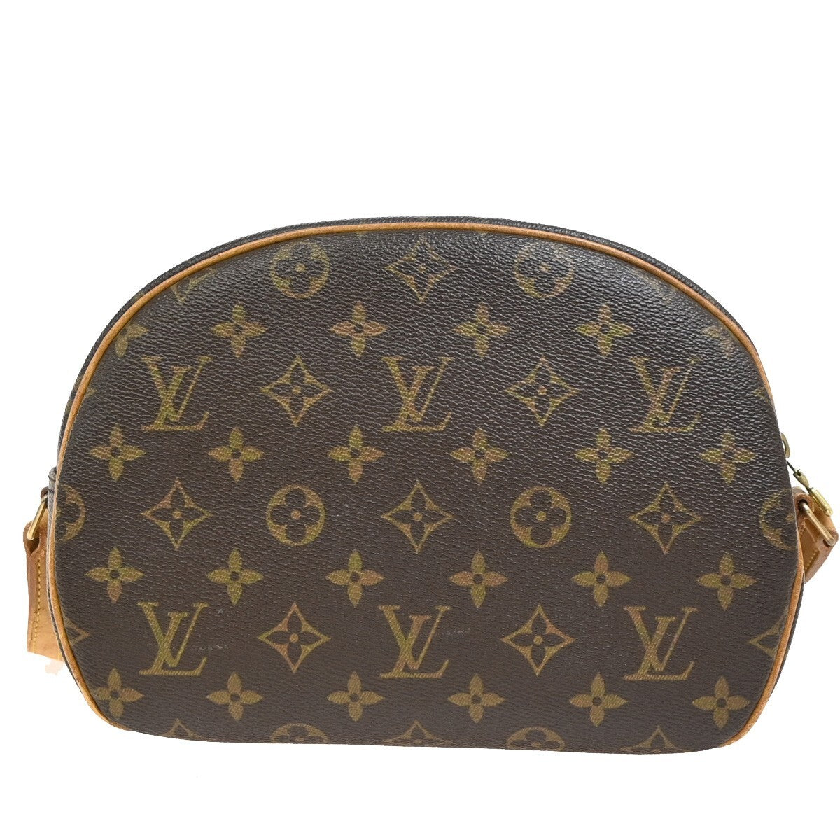 LOUIS VUITTON Blois Crossbody Shoulder Bag Monogram Leather Brown M51221 70EE809