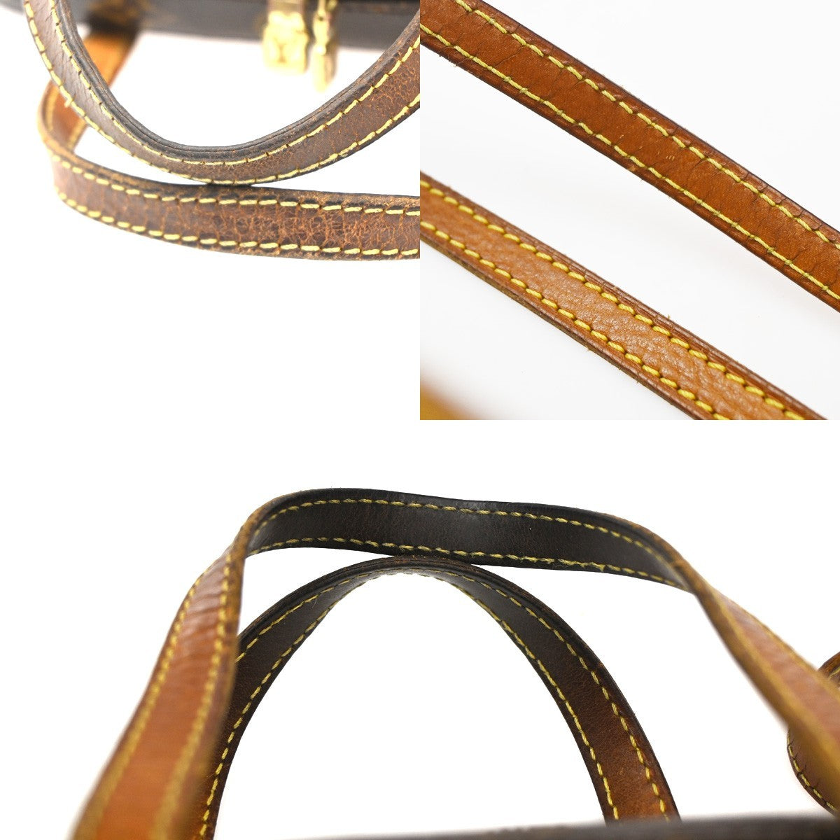 LOUIS VUITTON Spontini 2Way Shoulder Hand Bag Monogram Leather M47500 35CA536