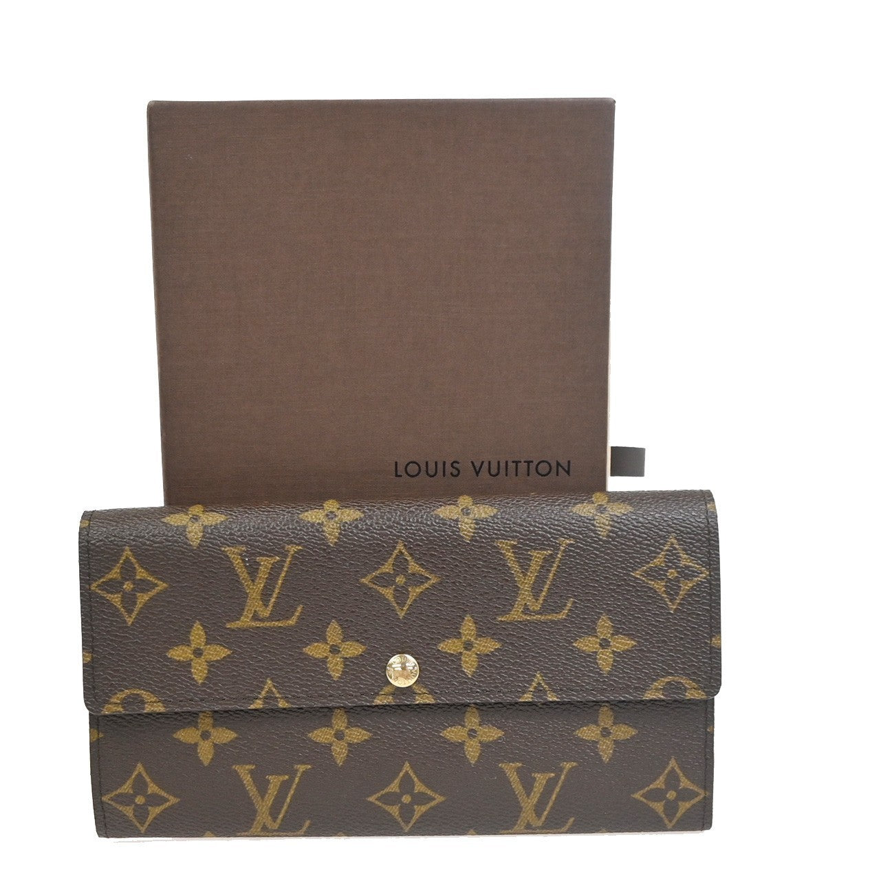 LOUIS VUITTON Portefeuille Sarah Long Wallet Monogram Leather BN M61734 88RQ010
