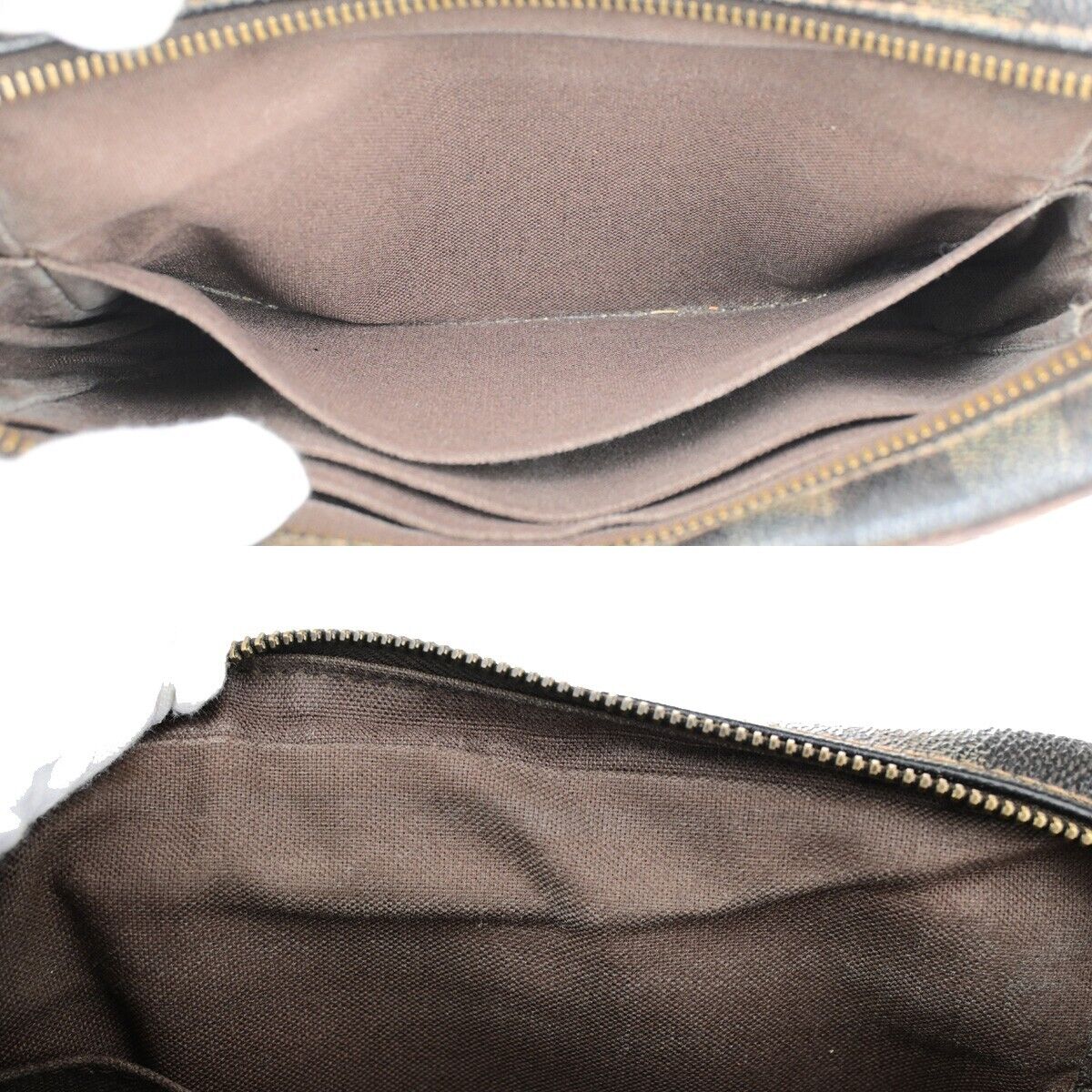 LOUIS VUITTON  Pochette Bier Macau Clutch Bag Damier  Leather BN N61739 63EC933