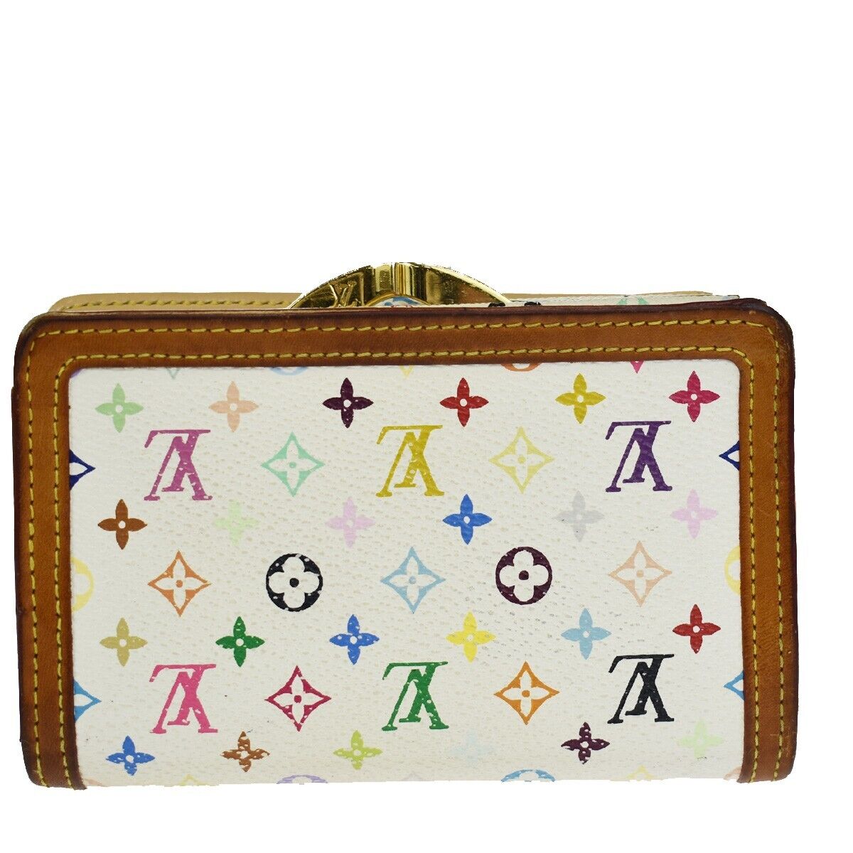 LOUIS VUITTON Portefeuille Viennois Bifold Wallet Monogram Multi M92987 63SH085