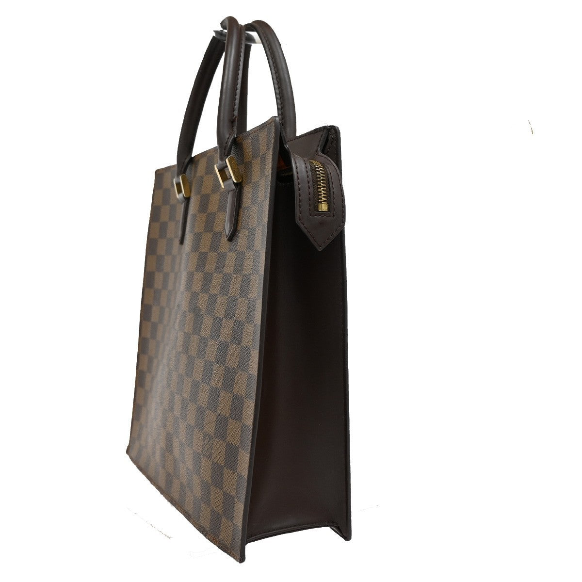 LOUIS VUITTON Venice PM Hand Tote Bag Damier Ebene Leather Brown N51145 82KB523