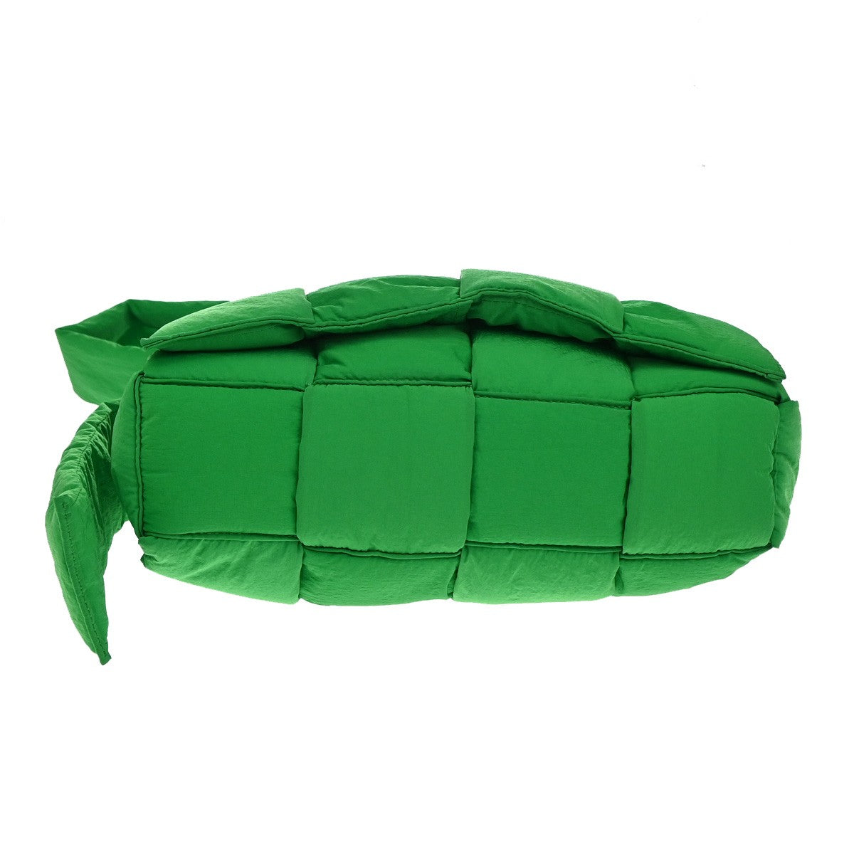 BOTTEGA VENETA Padded Tech Cassette Intrecciato Shoulder Bag Nylon Green 95RL282