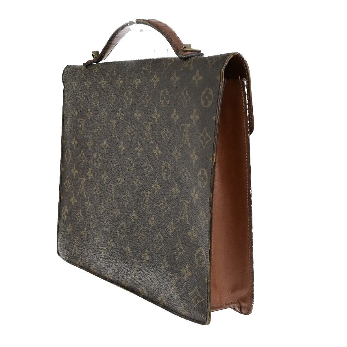 LOUIS VUITTON Porte Documents Bandouliere Hand Bag Monogram Brown M53338 05EC715