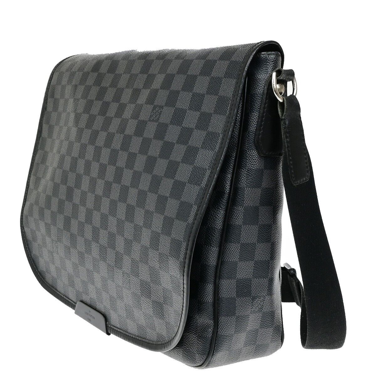 LOUIS VUITTON Daniel GM Crossbody Shoulder Bag Damier Graphite BK N58033 73ED874