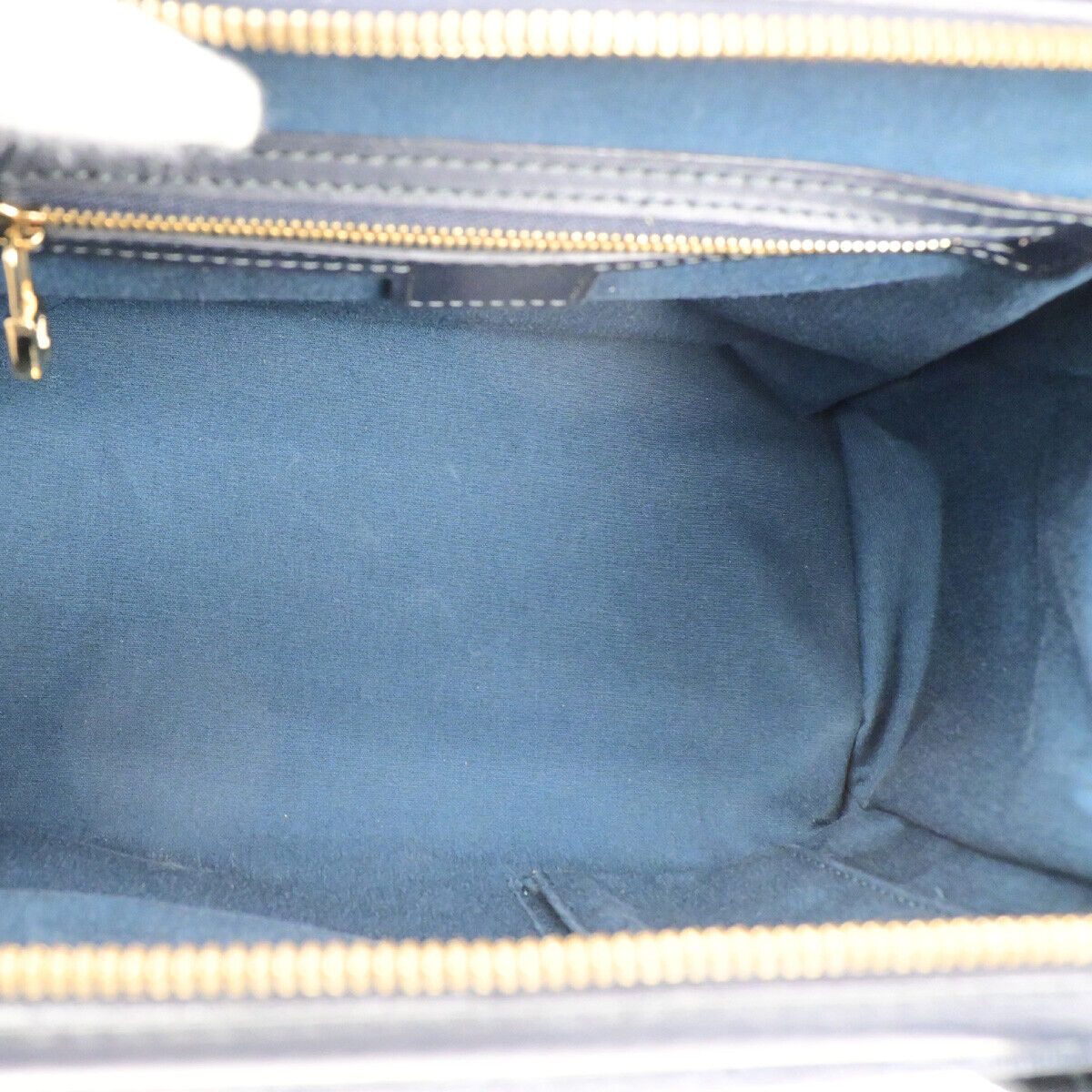 LOUIS VUITTON Josephine PM Hand Bag Monogram Mini Canvas Blue M92414 77YG590