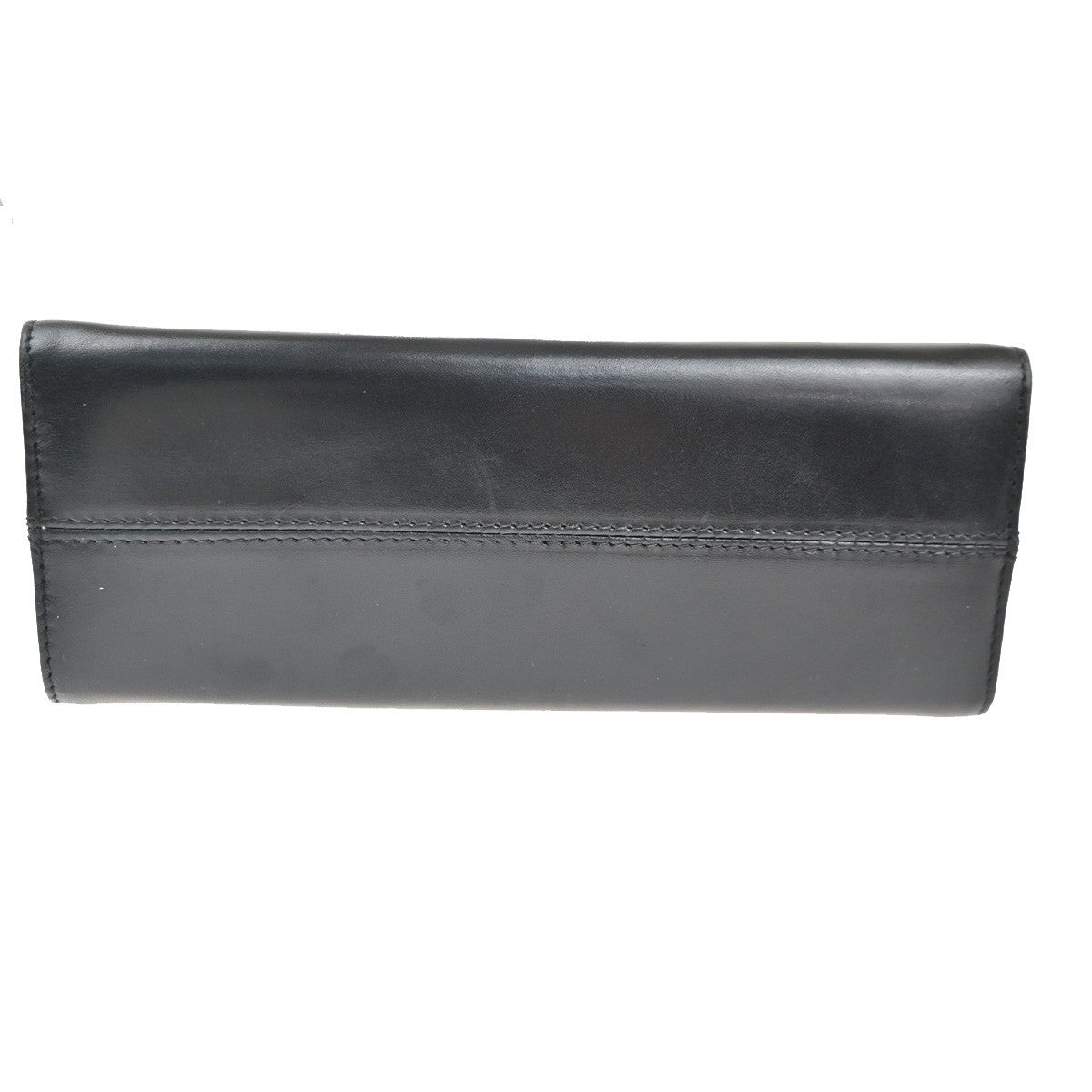 SALVATORE FERRAGAMO Gancini 2Way Shoulder Clutch Hand Bag Leather Black 67CA696