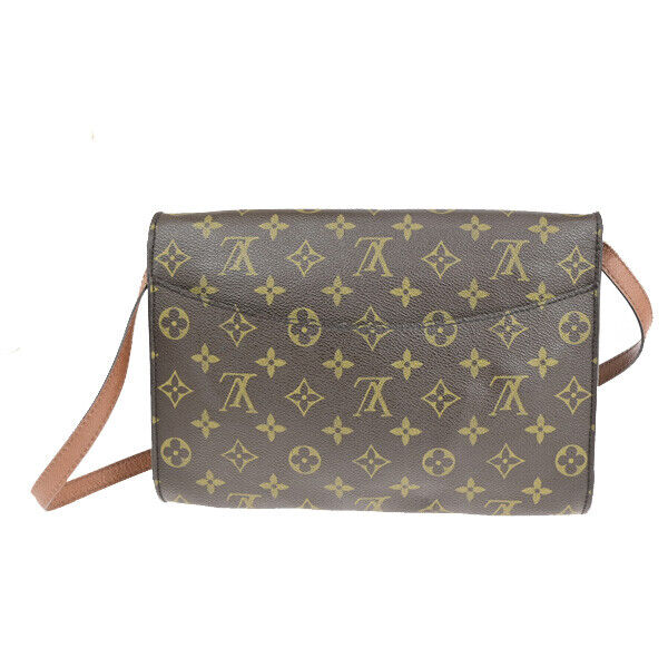 LOUIS VUITTON Bordeaux 2Way Shoulder Clutch Bag Monogram Leather M51797 32YG599