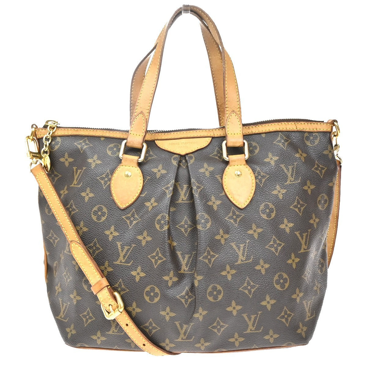 LOUIS VUITTON Palermo PM Shoulder Hand Bag Monogram Leather BN M40145 16KP600