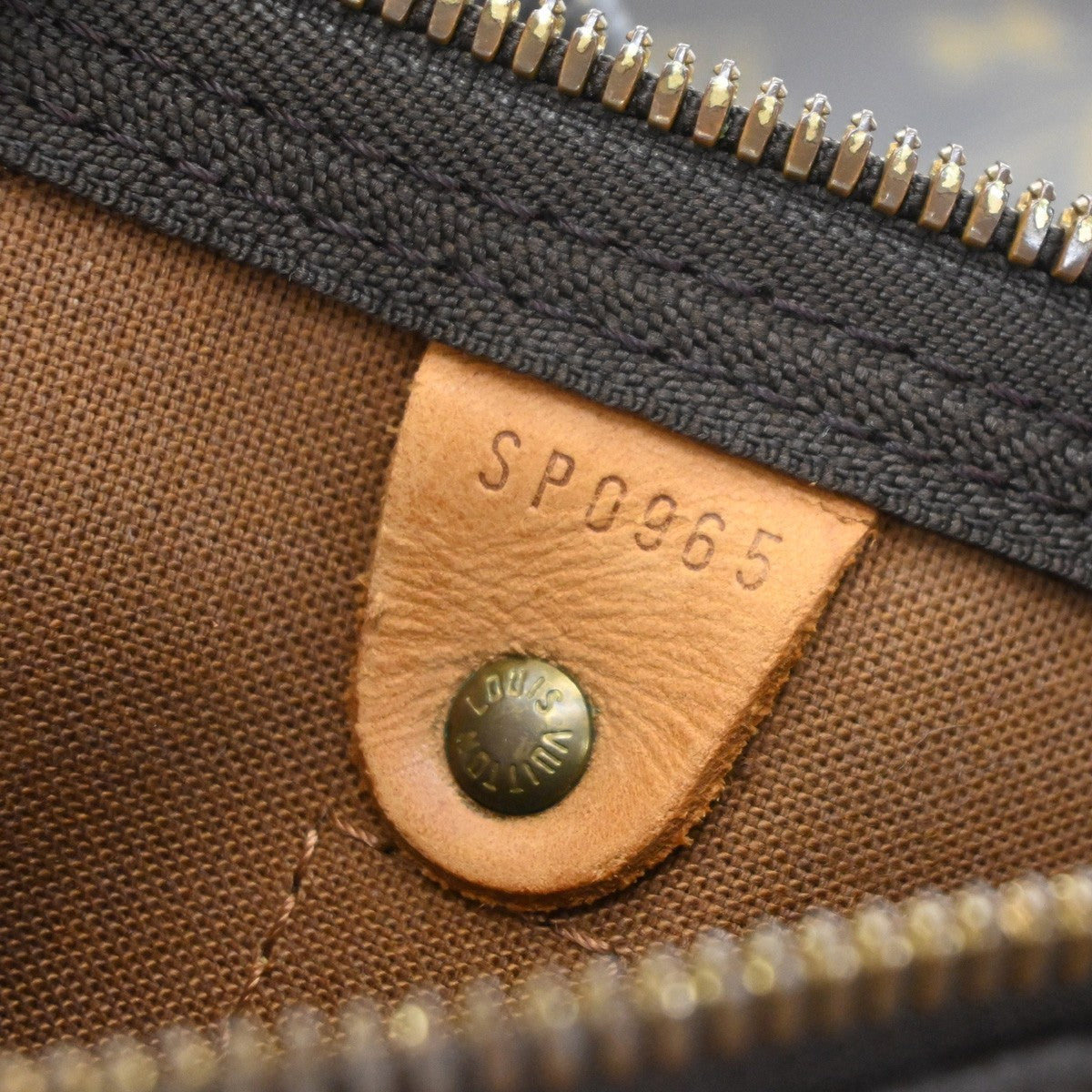 LOUIS VUITTON Keepall 60 Travel Hand Bag Monogram Leather Brown M41422 10YJ275