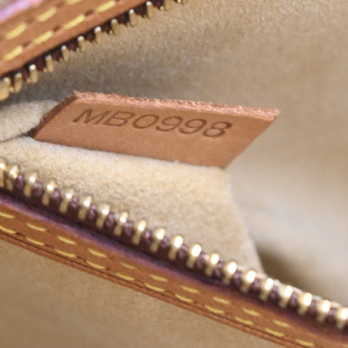 LOUIS VUITTON BABYLONE Shoulder Bag Monogram Leather Brown France M51102 73KC195