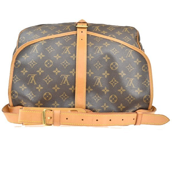 LOUIS VUITTON Saumur 35 Shoulder Bag Monogram Leather BN France M42254 96RL788