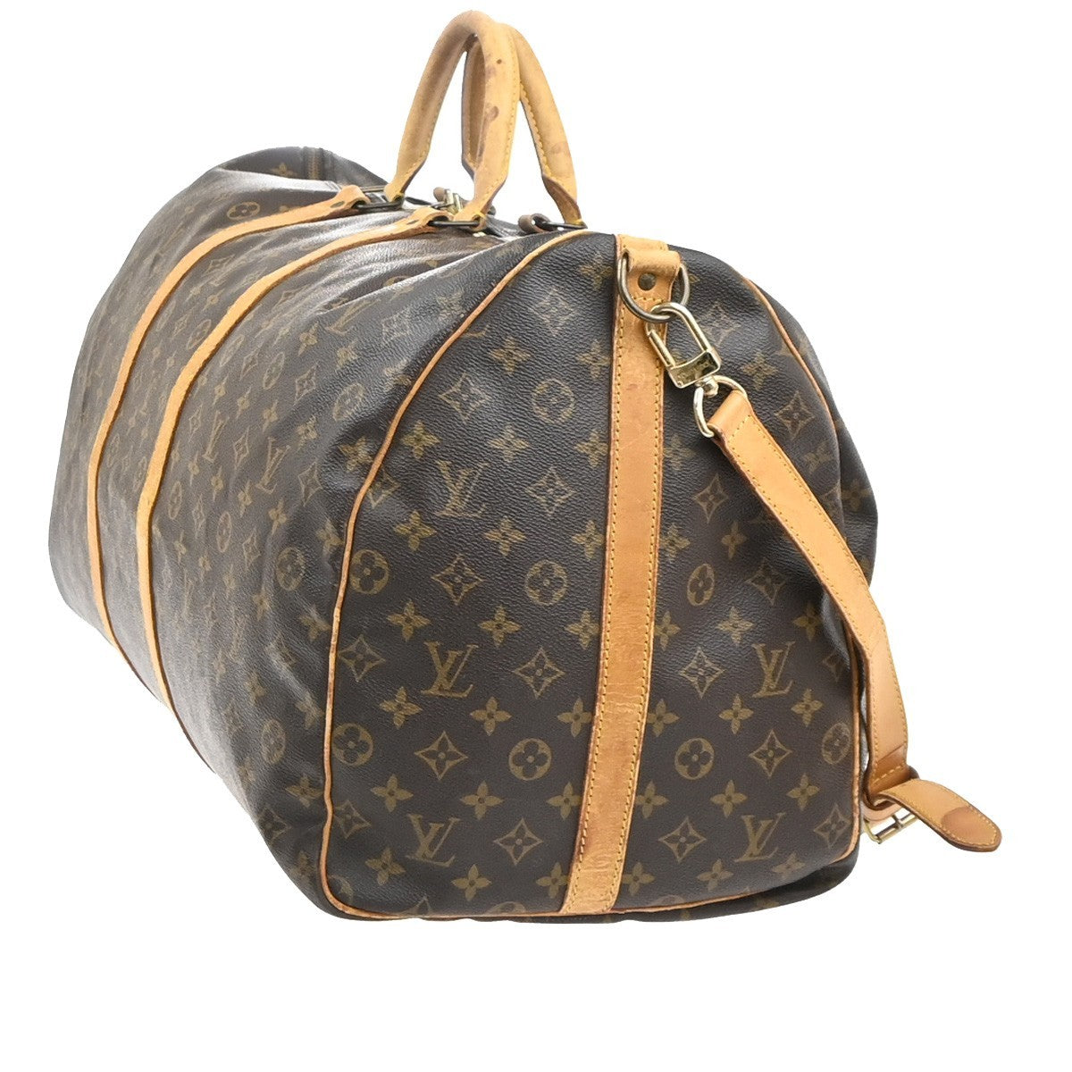 LOUIS VUITTON Keepall Bandouliere 60 2Way Hand Bag Monogram Brown M41412 11YH929