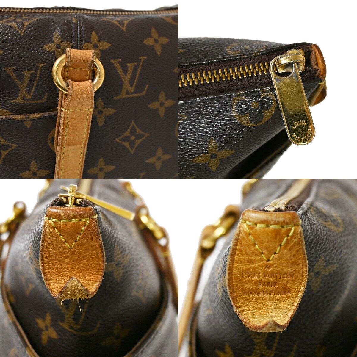 LOUIS VUITTON Logo Totally PM Shoulder Bag Monogram Leather BN M56688 97SH546