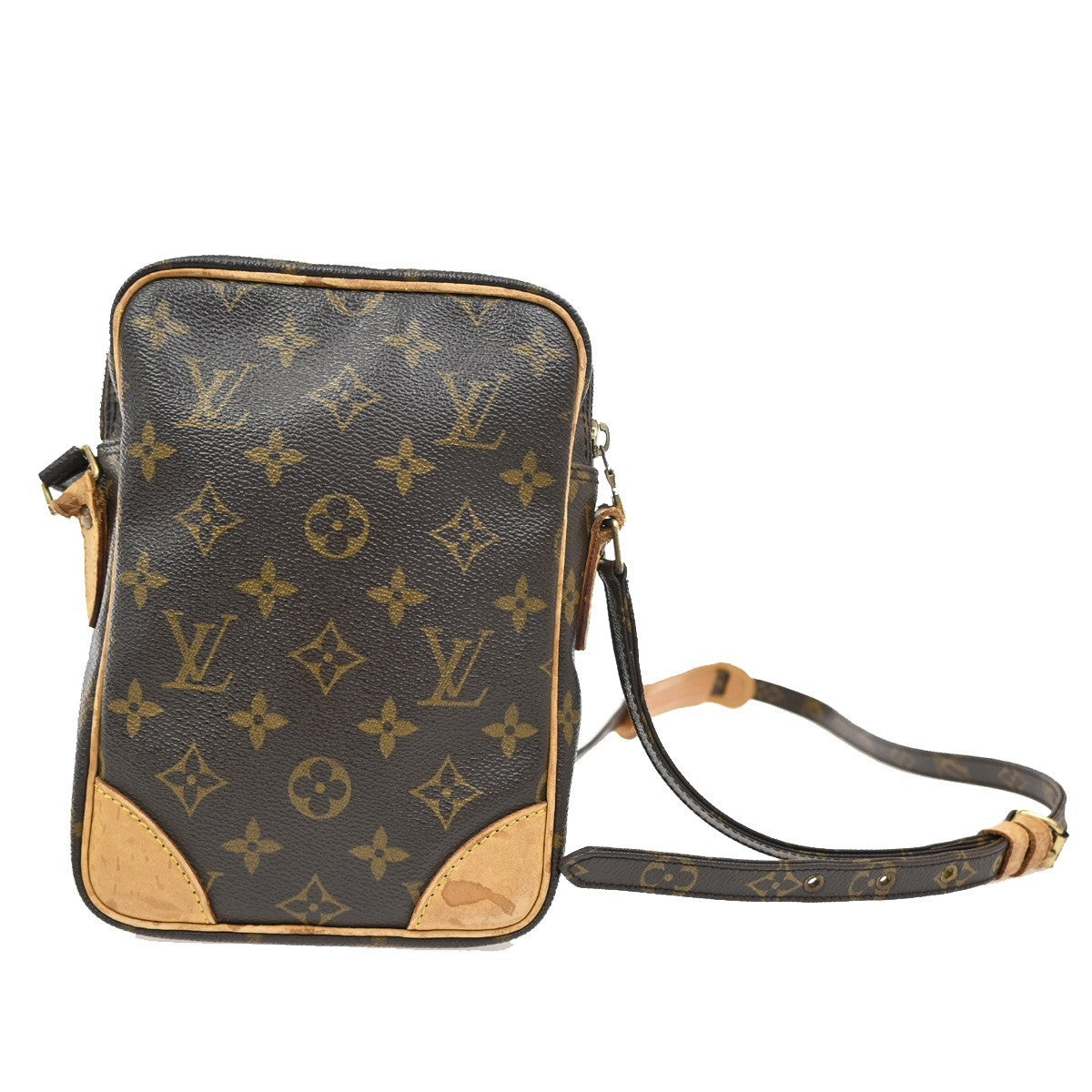LOUIS VUITTON Amazon Shoulder Bag Monogram Leather Brown M45236 30TA041